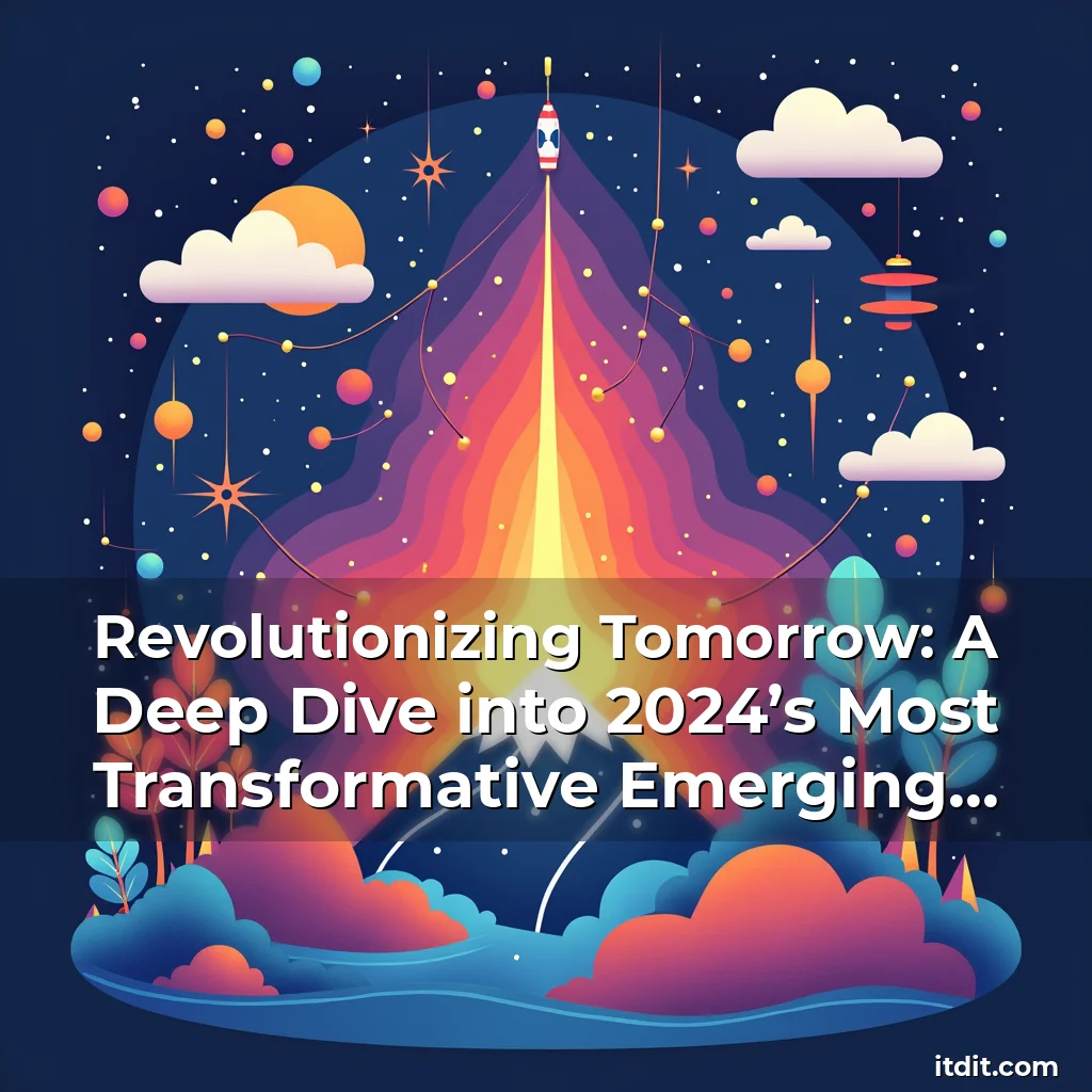 Read more about the article Revolutionizing Tomorrow: A Deep Dive into 2024’s Most Transformative Emerging Technologies